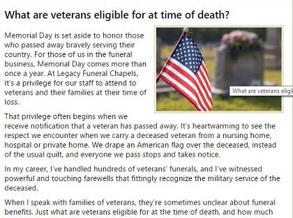 Blog about Memorial Day