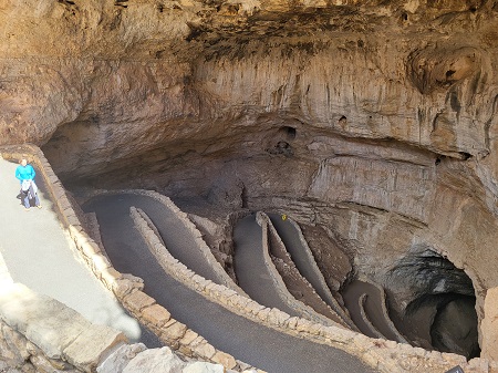 Carlsbad Caverns entrance
