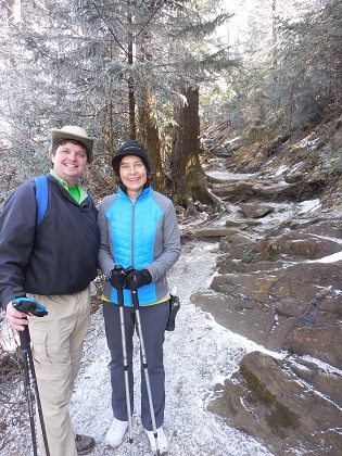 Hiking in the Tennessee mountains with my husband was a lesson in taglines.