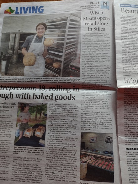 news release published in the Oconto County Times Herald Newspaper